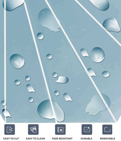 Kobe Sky Hexagon Peel & Stick Tile Decal