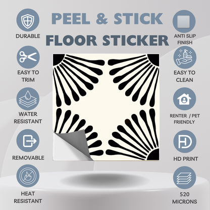 Kawasaki Peel and Stick Floor Decal