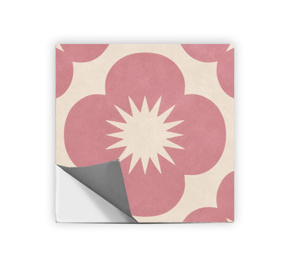 Sakura Rose Peel and Stick Floor Decal