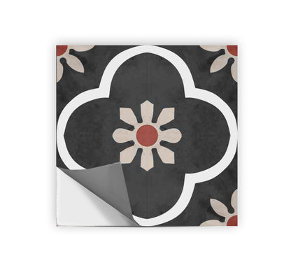 Pushkar Premium Peel and Stick Floor Tile Stickers | Removable, Renter friendly with Anti-Slip finish in sturdy 520 microns