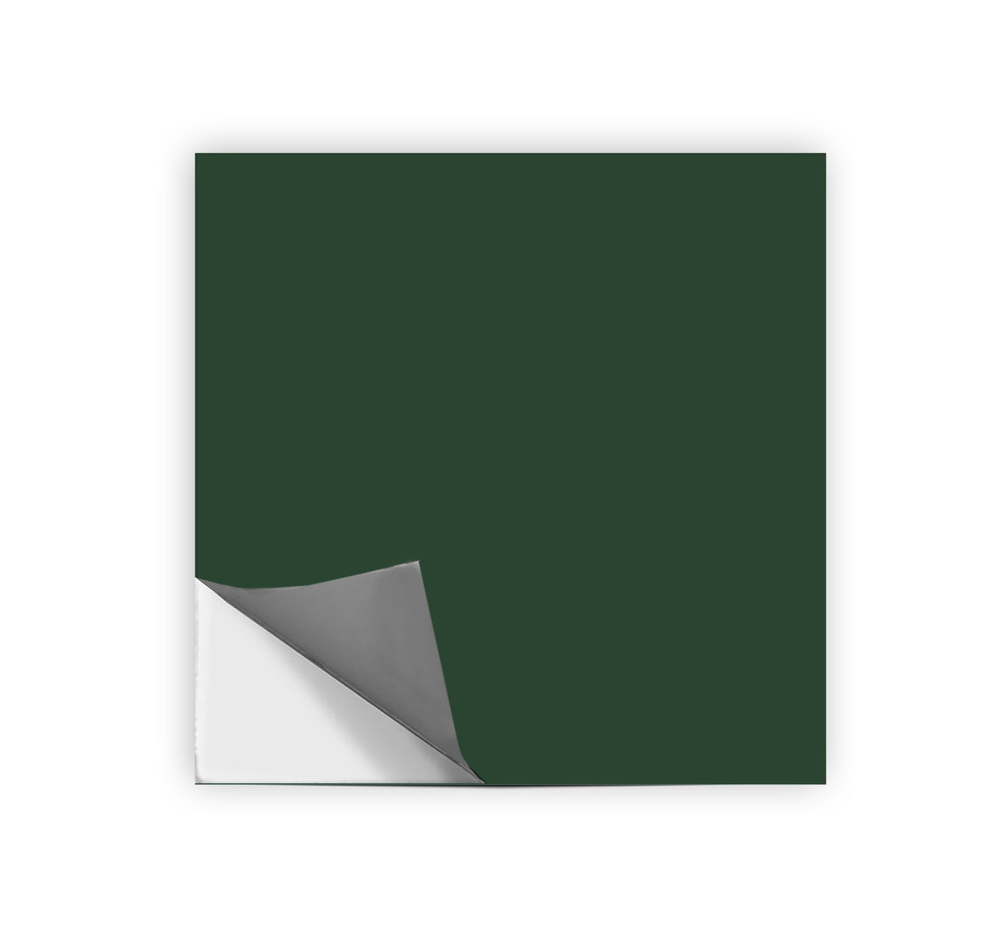 Moss Green Plain Peel & Stick Tile