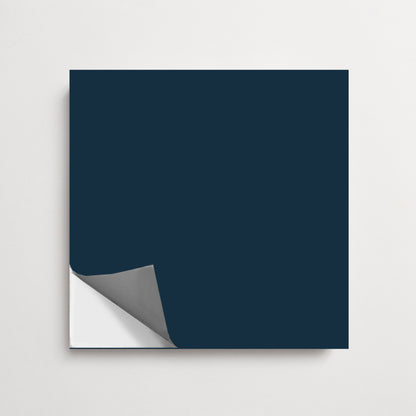Blue & Off White Checker Peel & Stick Tile