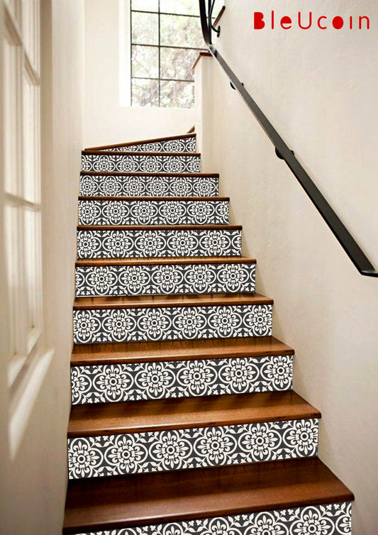Encaustic Stair Strips