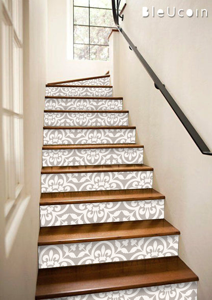 Encaustic Sandcastle Stair Strips