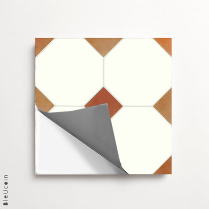 50% DISCOUNT - Warsaw Terracotta  7.75" x 7.75" - 35 Pcs Anti Slip