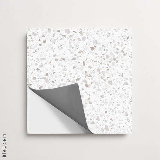 50% DISCOUNT - Quebec Terrazzo 7.75" x 7.75" - 12 Pcs matt