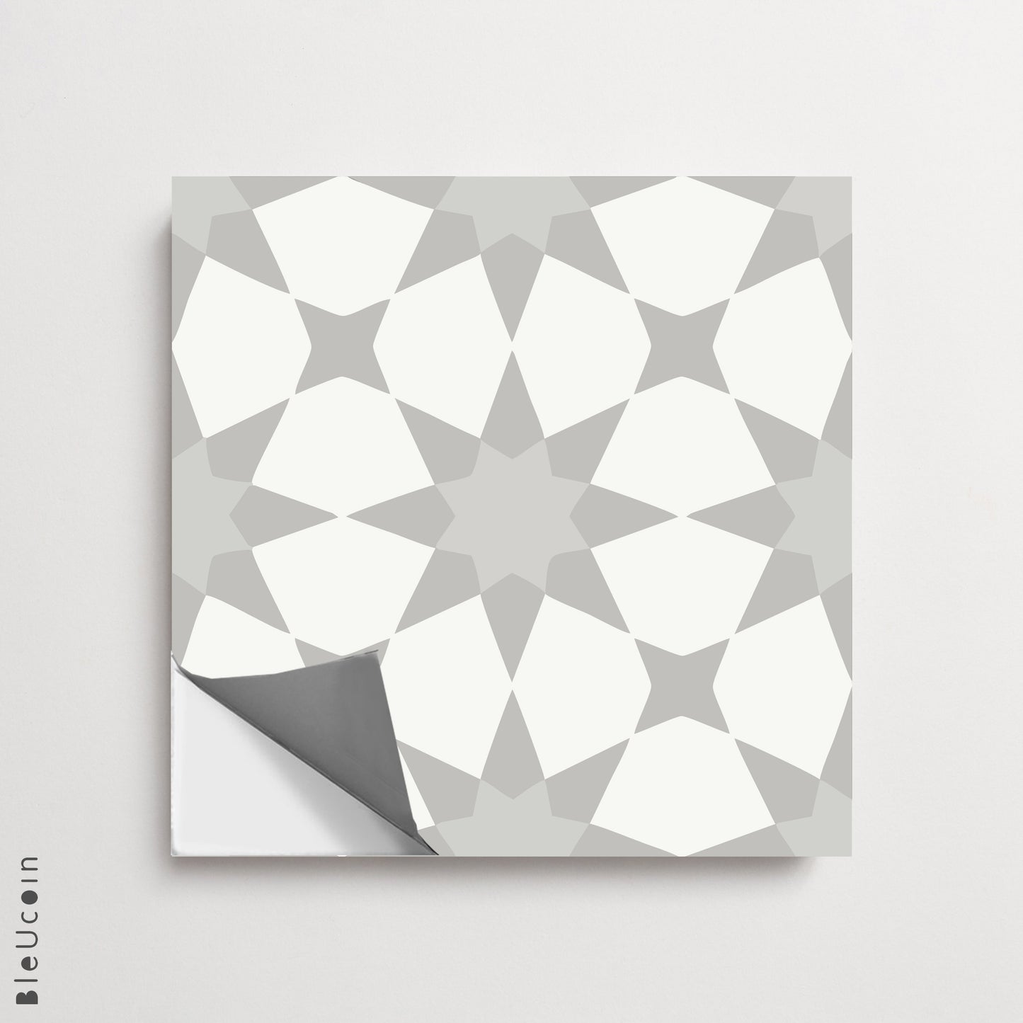 Pacific Grey Peel & Stick Tile Decal