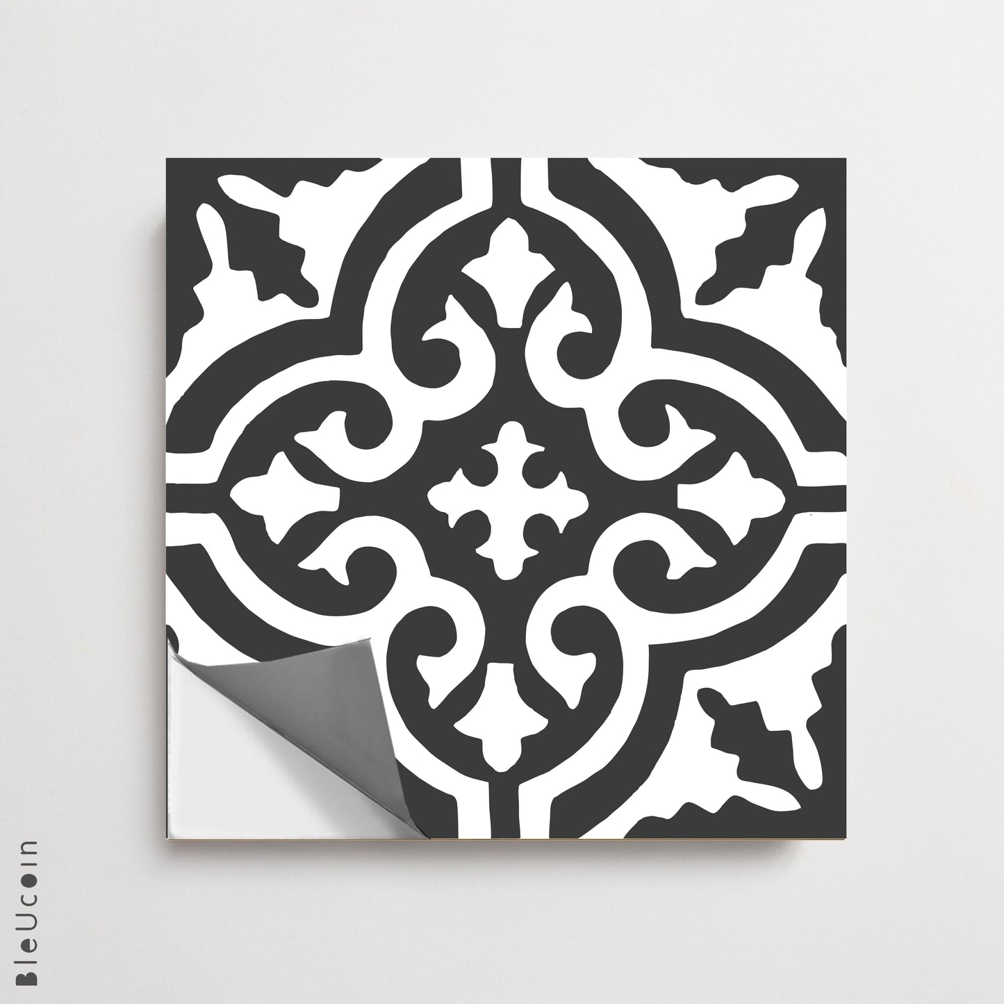 Meridian Charcoal Peel & Stick Tile
