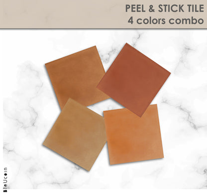 Baked Terracotta Peel & Stick Anti-Slip Flooring