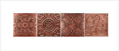 Copper Tin Peel & Stick Tile