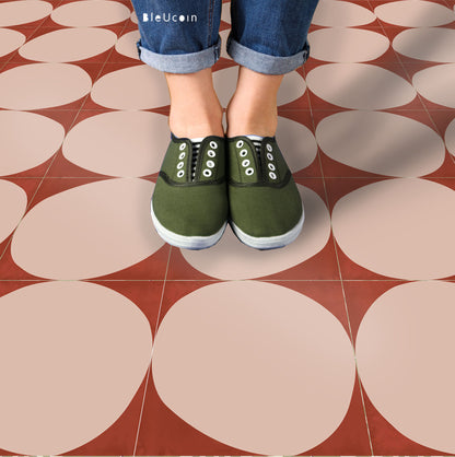 Ravello Petra Premium Peel and Stick Floor Tile Stickers | Removable, Renter friendly with Anti-Slip finish in sturdy 520 microns