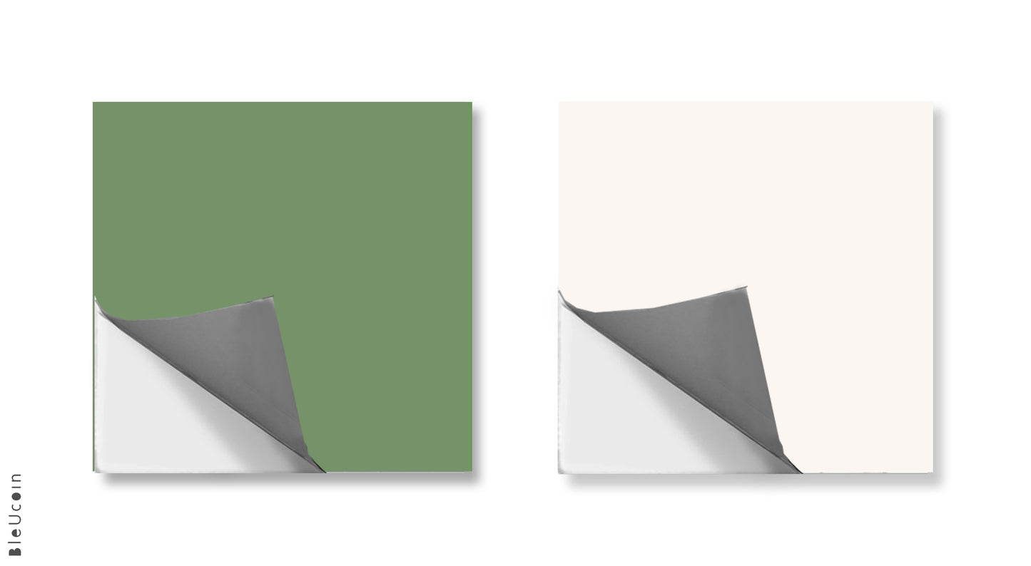 50% DISCOUNT - Sage &  Off White 12" x 12" - 44 Pcs A/S