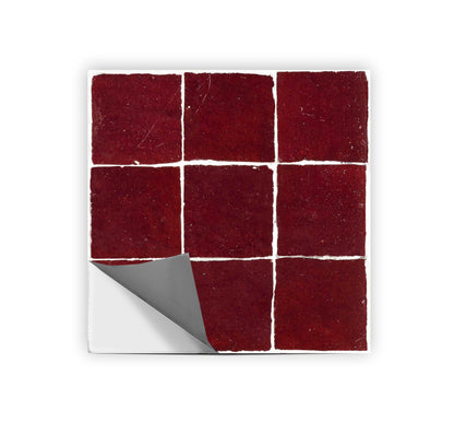 Oxblood Peel & Stick Tile