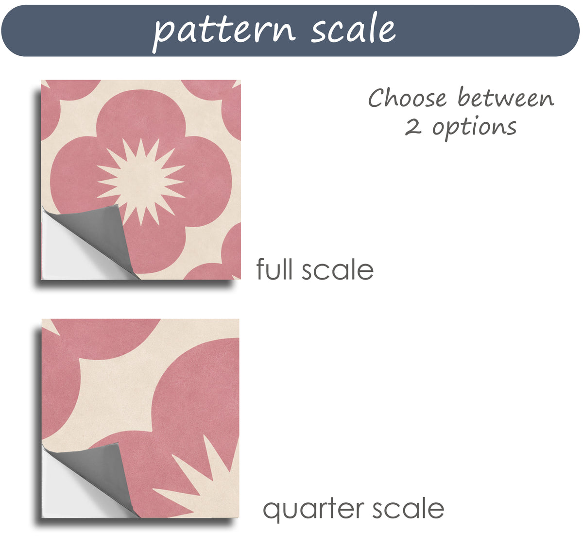 Sakura Rose Peel and Stick Floor Decal