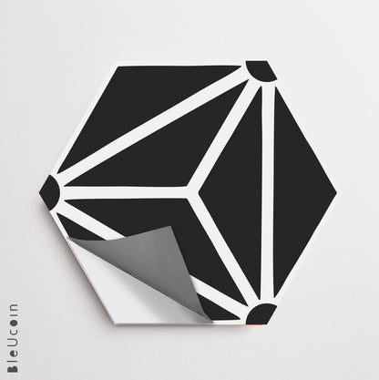 Salzburg Hexagon Peel & Stick Tile Decal