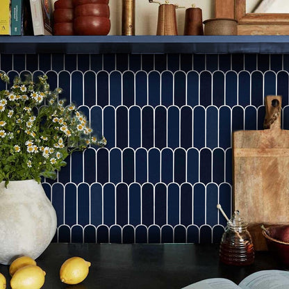 Scala Bleu Subway Peel & Stick Tile