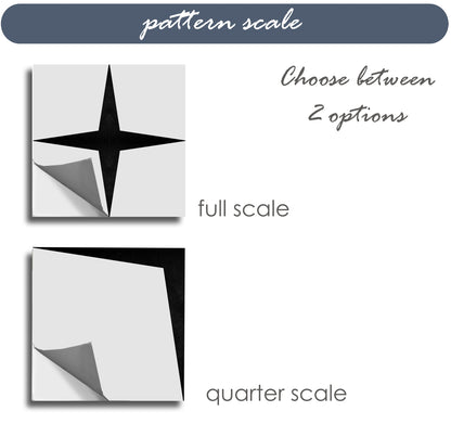 Lille Premium Peel and Stick Floor Tile Stickers | Removable, Renter friendly with Anti-Slip finish in sturdy 520 microns