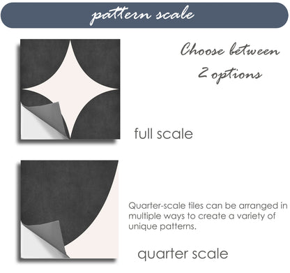 La Moda Premium Peel and Stick Floor Tile Stickers | Removable, Renter friendly with Anti-Slip finish in sturdy 520 microns