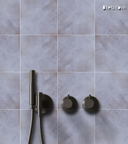 Vintage Mauve Peel & Stick Tile Decal