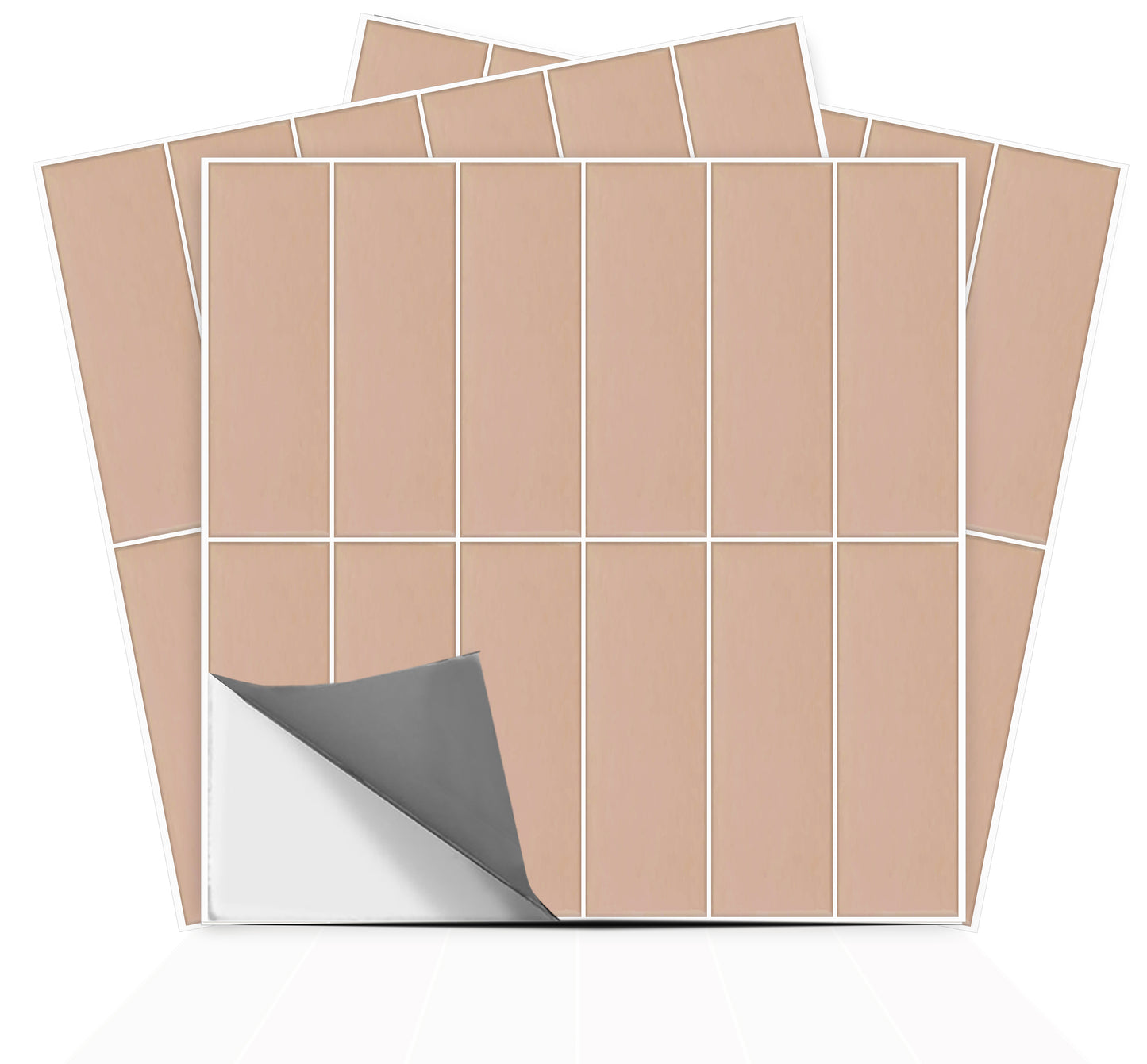 Blush Subway Peel & Stick Tile