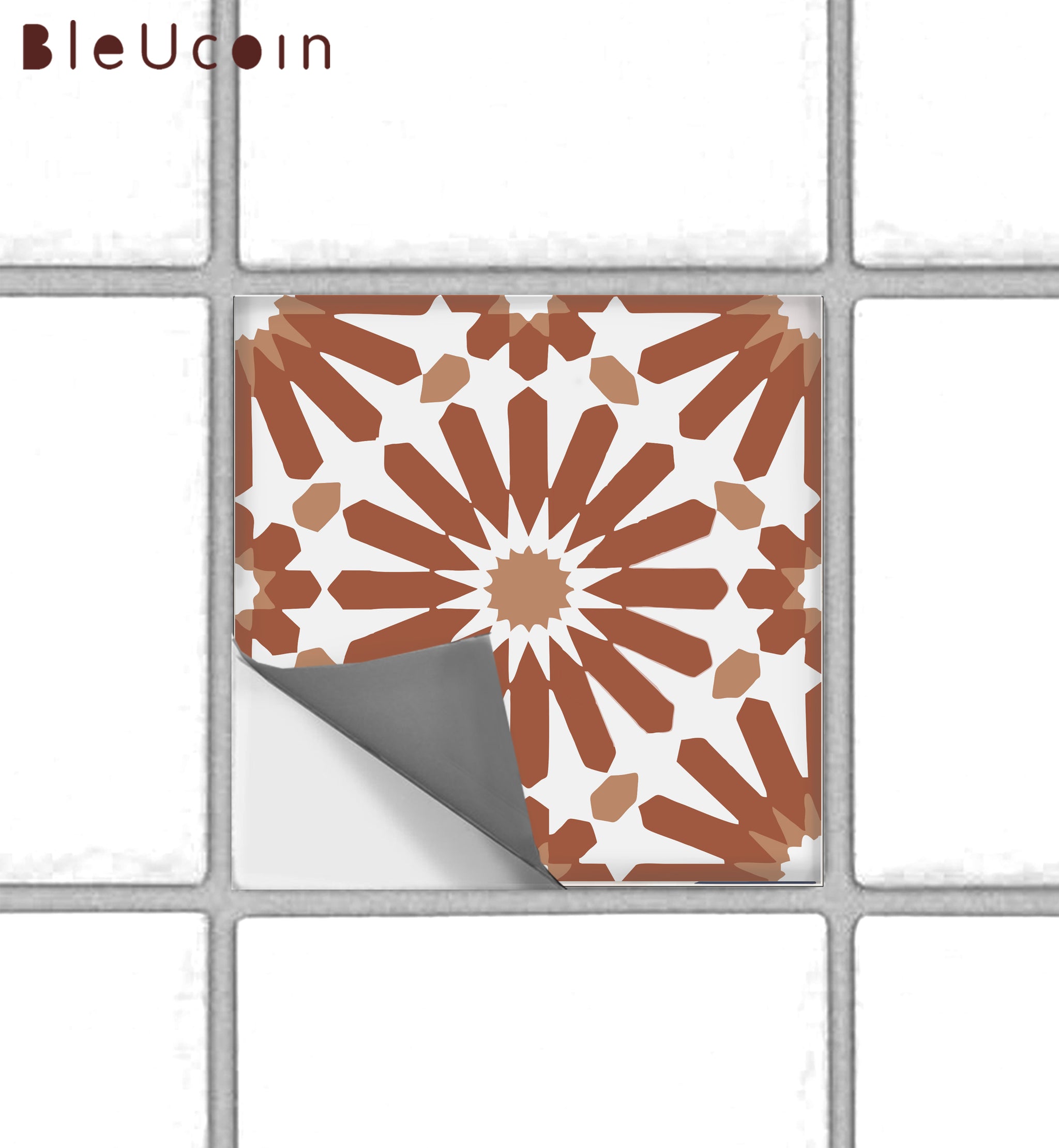 Playa Blanca Terracotta Peel & Stick Tile – Bleucoin