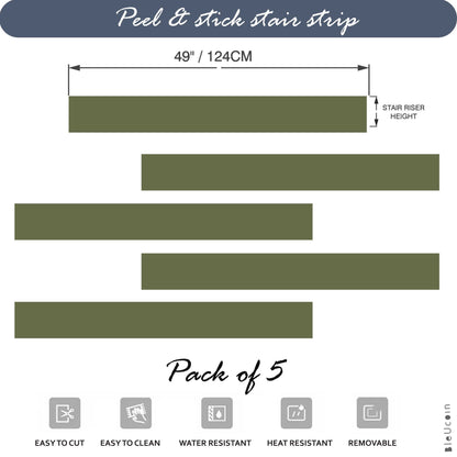 Green Ash Stair Strips