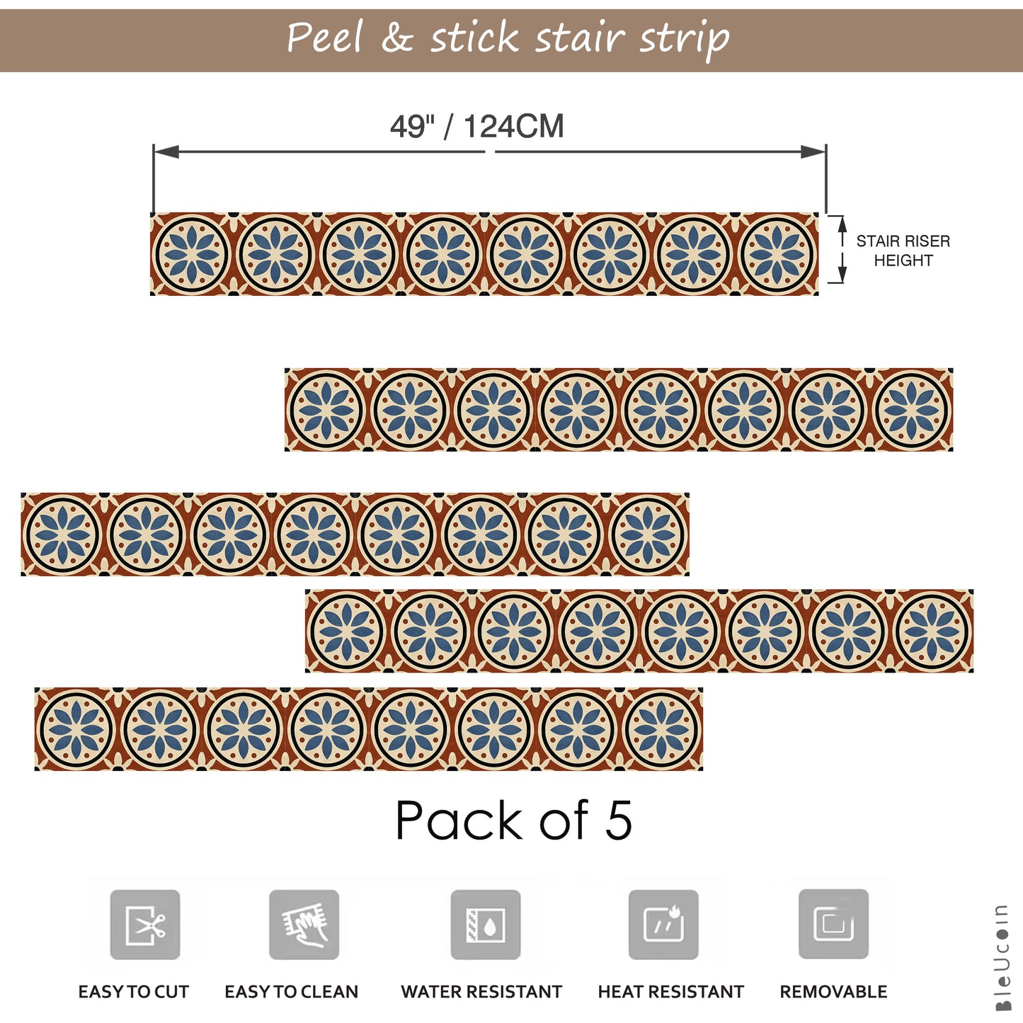 Athangudi Vol 2  Stair Strips