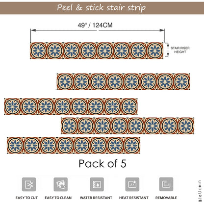 Athangudi Vol 2  Stair Strips