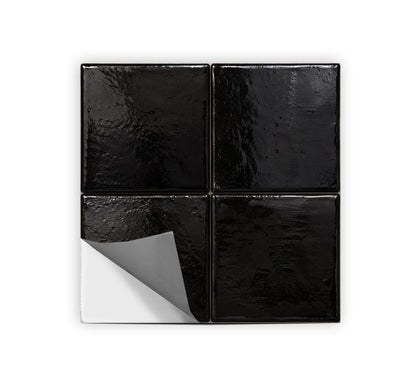 Black Zellige Peel & Stick Tile