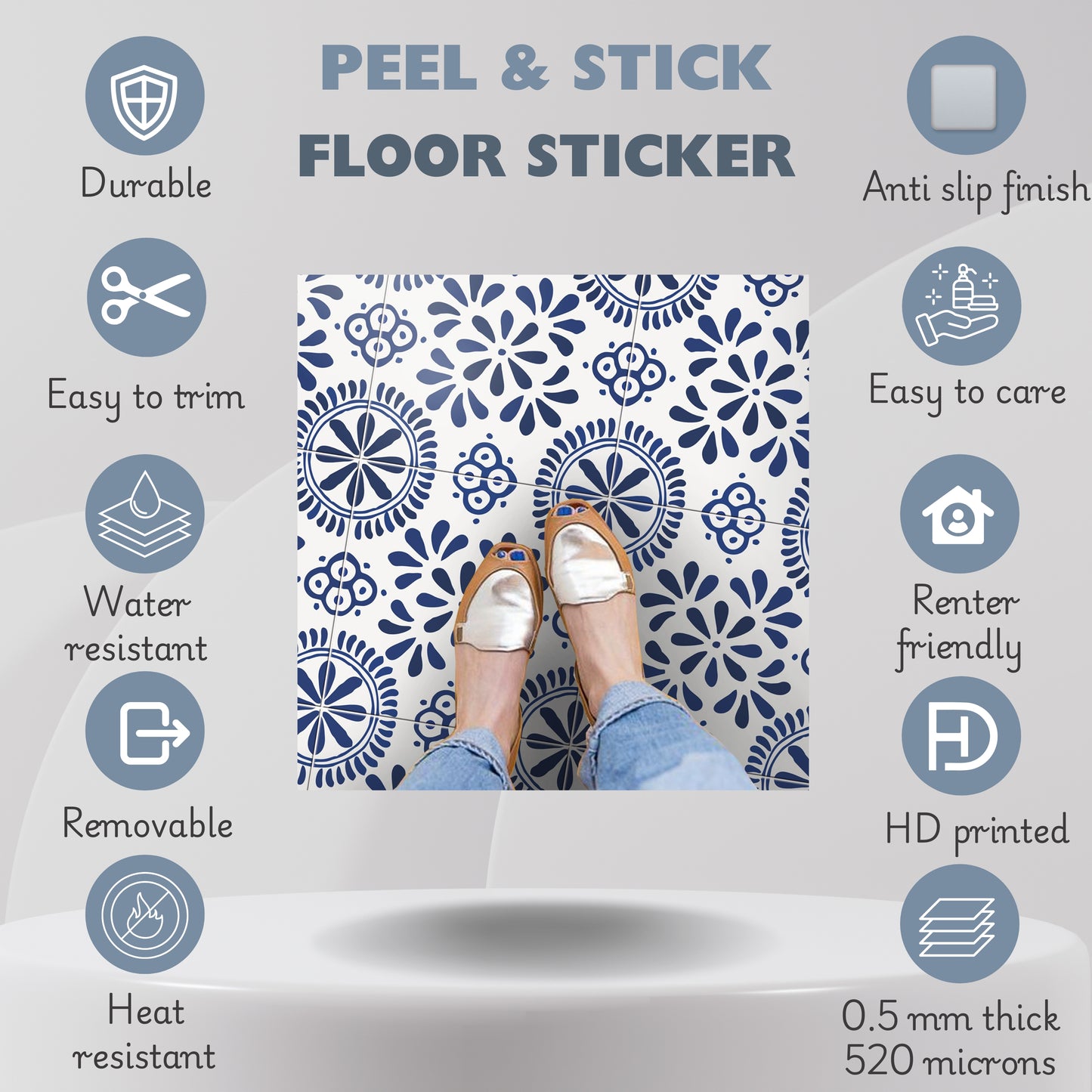 Uriarte Peel and Stick Flooring