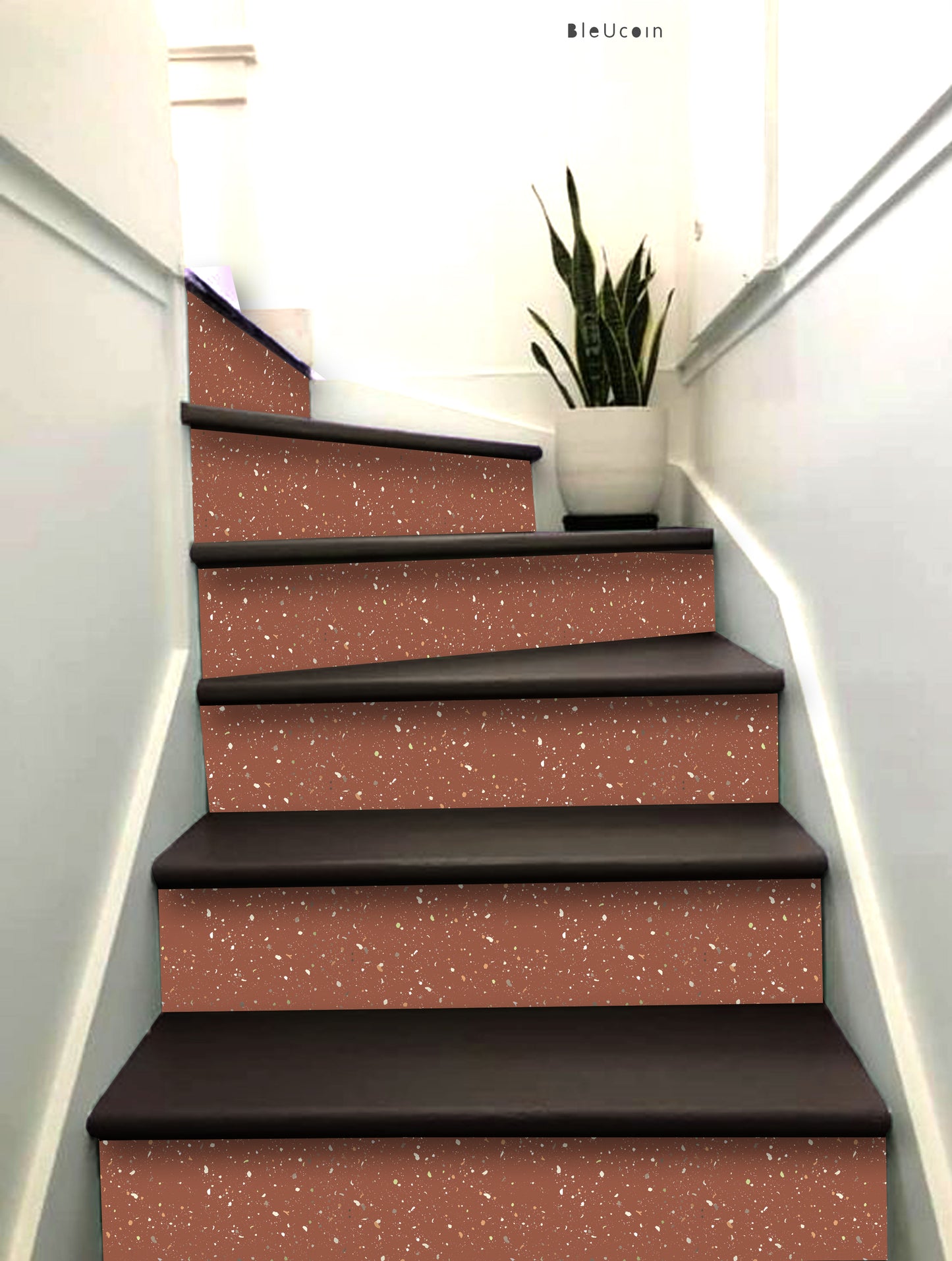 Terrazzo Terracotta Peel and Stair Strips